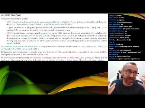 35.- Supuesto práctico N°3 - A2 Ingreso Libre Junta Andalucía 2022 (PDF📑⬇️)