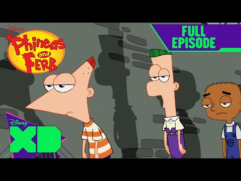 Phineas and Ferb Get Busted | S1 E16 | Full Episode | Phineas and Ferb | @disneyxd