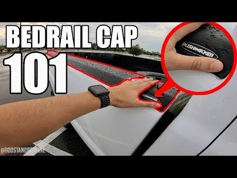 How To Install Replace Bushwacker GM Chevrolet GMC Ultimate BedRail Cap DIY
