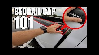 How To Install Replace Bushwacker GM Chevrolet GMC Ultimate BedRail Cap DIY