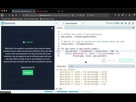 Writing Efficient Python Code 18 Datacamp Datacamp Solutions
