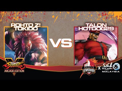 #FVXSEAM2019 #STREETFIGHTERV TOP 16 ROHTO Z! TOKIDO vs TALON HOTDOG29