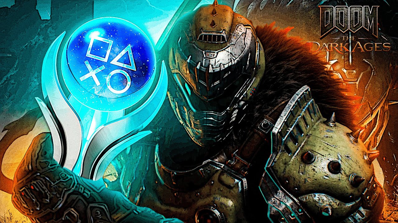 PLATINEI DOOM THE DARK AGES (o jogo mais cristão que vc pode jogar)