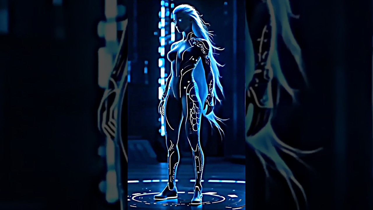 Beautiful Cyber Robot #ai #magic #cyber #future #robot