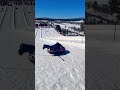 Winter snow tubing #snowtubing