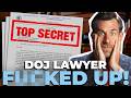 DOJ Inadvertently Files Attorney Client Memo (That Says Their Case Sucks)