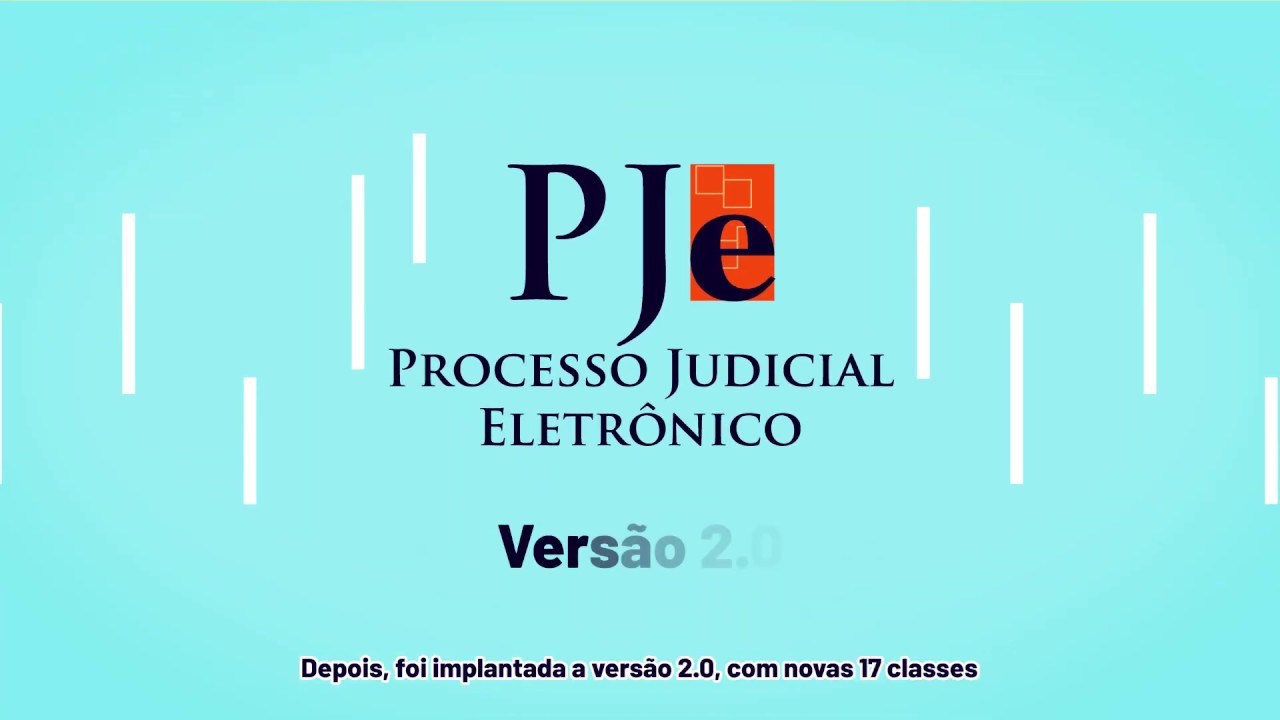 Vídeo do TSE sobre o PJe (Processo Judicial Eletrônico), sistema adotado pela Justiça Eleitoral ...