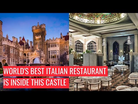 O melhor restaurante italiano do mundo está neste castelo