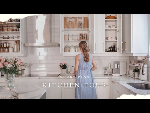 Kitchen Tour | Tips For Organizing Your Kitchen Cabinets | How to Create a Functional Kitchen