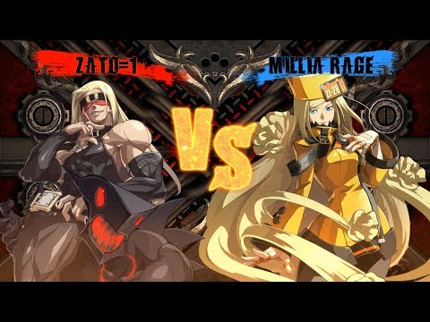GGXrd REV2 2017.08.10 ZATO=1 vs MILLIA 07