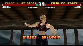 Download lagu Tekken 3 [PS1(Duckstation), 1998]: Nina Williams Arcade playthrough - 2P outfit mp3