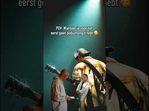 We begonnen allemaal ergens. 💪 Geen stress als het even spannend is – elke show maakt je sterker