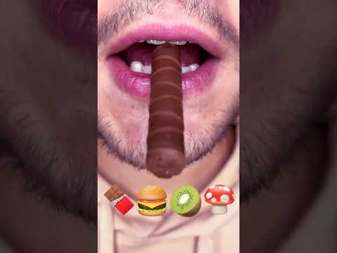 Asmr mukbang chocolate roll