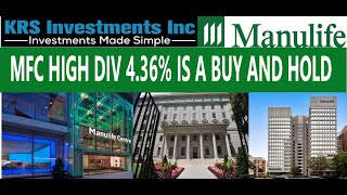 Is Manulife stock #MFC a HOLD or SELL?  Find out how much profit MFC made us so far| #krsinvestments