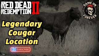 Legendary Cougar Location RDR2 #gaming #videogames #tutorial
