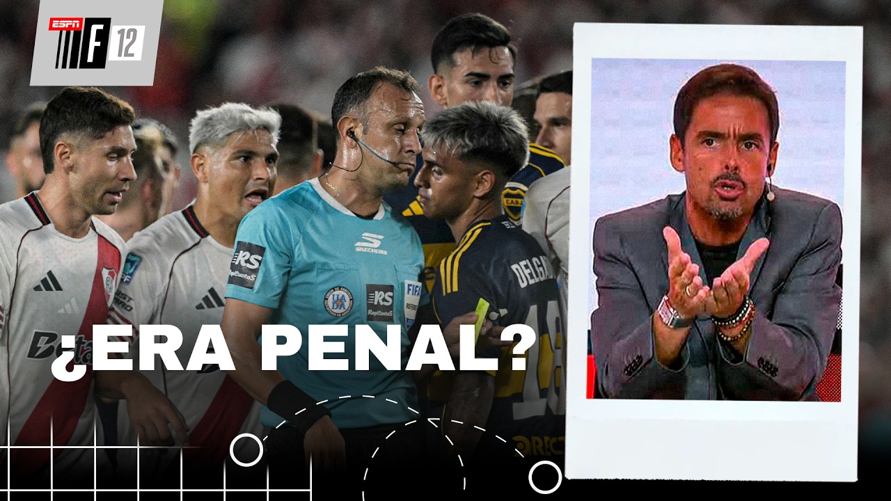 ¿UNA DE LAS JUGADAS QUE DEFINIÓ EL RIVER - BOCA? CLOSS Y EL ANÁLISIS DEL SUPERCLÁSICO | ESPN F12