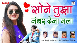 Sone Tuza Number De Na Mala song artwork