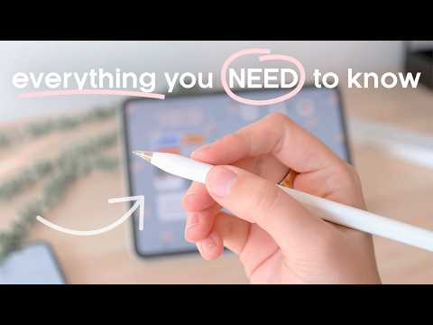 ✏️ Apple Pencil Tips & Tricks  | everything you NEED to know !
