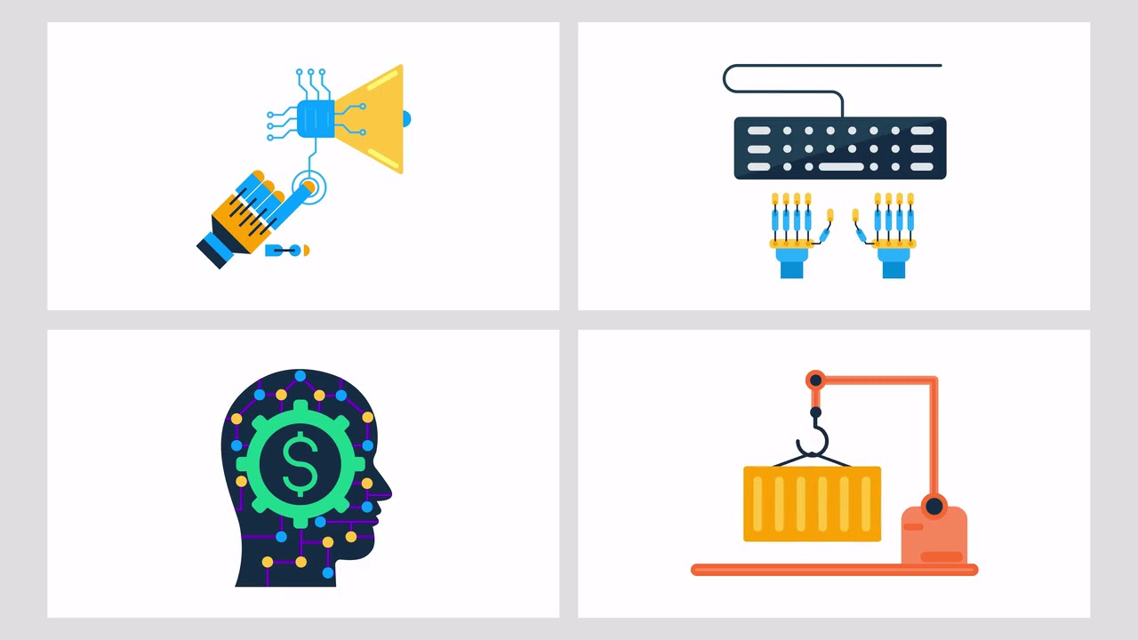 Ai Technology Icons Pack | After Effects Templates - Motion Array