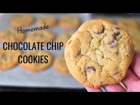 The Best Soft & Chewy Chocolate Chip Cookie Recipe | quick, easy, no chill dough #happilyhomecooking