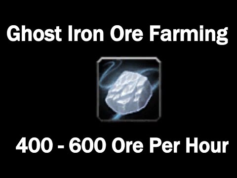 Ghost Iron Ore Farming! 10,000g - 20,000g Per Hour!