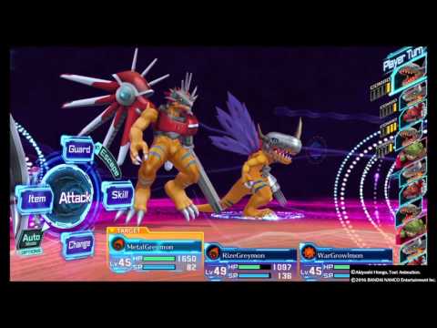 DIGIMON STORY CYBER SLEUTH - VS Tankmon