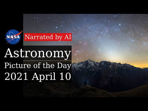 APOD: 2021-04-10 - Zodiacal Night (Narrated by Emma)