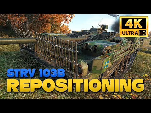 Strv 103B: A moving TD^^ - World of Tanks