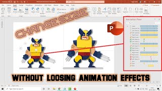 Resize Objects in PowerPoint Without Animation Loss Tutorial