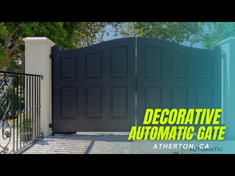 Custom gates and FAAC openers, full privacy, Palo Alto CA
