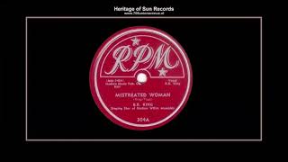 (1950) RPM 304-A &#39;&#39;Mistreated Woman&#39;&#39; B.B. King
