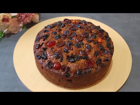Easy And Simple Fruit Cake Recipe | How To Make Fruit Cake