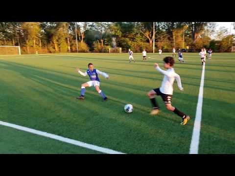 LMO JO13-1 - ASWH JO13-1 Oefenwedstrijd op 25-09-2018 | 1e helft