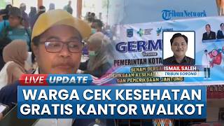 Kantor Wali Kota Digeruduk Warga, TP PKK Kota Sorong dan Dinkes Gelar Cek Kesehatan Gratis