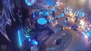 ICED EARTH@Dystopia-Brent Smedley-Live in Poland 2018 (Drum Cam)