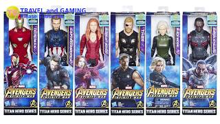 Avengers Infinity War Captain America Iron Man - Kids Toy Collection - Titan Hero Series