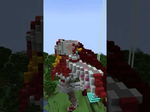 Insane Minecraft build: Miko from hololive #shorts