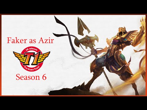 1: SKT T1 Faker Azir vs Twisted Fate - [Live Stream] - KR LoL SoloQ - Season 6