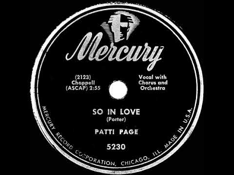 1949 Patti Page - So In Love
