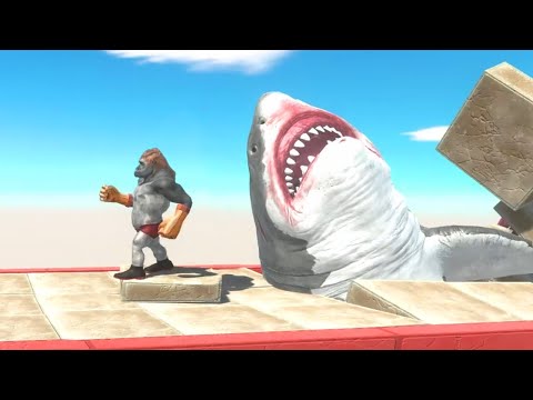 Megalodon Ambush - Animal Revolt Battle Simulator