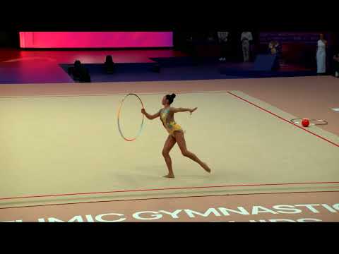 TANIYEVA Elzhana (KAZ) - 2023 Rhythmic Worlds Qualifications HO Individual