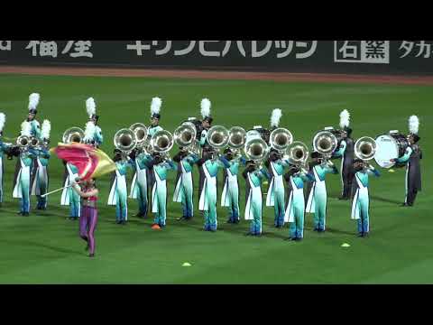 IPU・環太平洋大学　マーチングバンド部　日米野球ゲスト出演