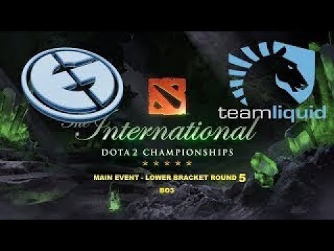 EG vs Liquid  | Main Event | Lower Bracket Semi Final | Game 1 | TI 8 | Full Match