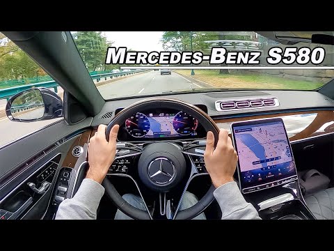 First Drive! 2021 Mercedes-Benz S580 - Does The Newest Luxury Limo Deliver? (POV Binaural Audio)