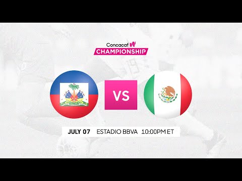 2022 Concacaf W Championship| Haiti vs Mexico