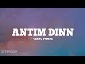 Pakku Panda - Antim Dinn (Lyrics)