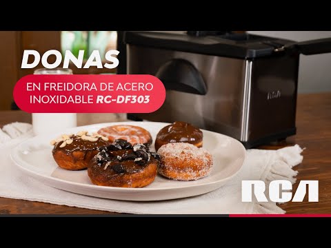 thumbnail video image 2 of Freidora de Aceite RCA 3 L Acero Inoxidable RC-DF303, 2 of 5