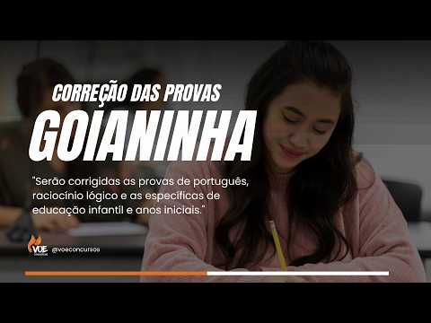 Correção das Provas: Concurso Goianinha/RN