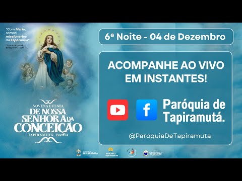 6ª Noite da Festa da Paróquia Nossa Senhora da Conceição - Tapiramutá-BA 2025
