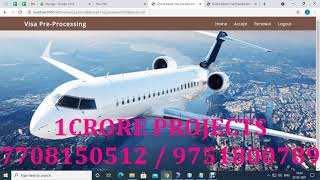Online based Visa Granted and Renewal Information system
